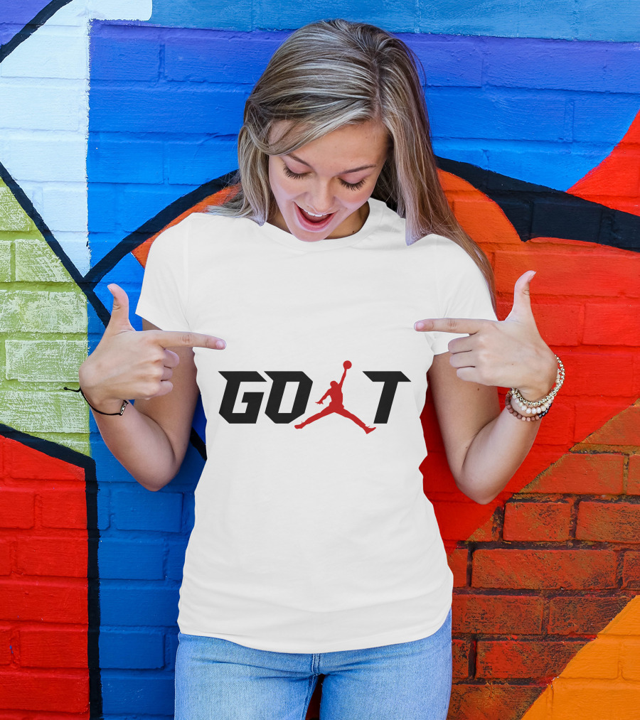 GOAT Michael Jordan Jumpman T-Shirt