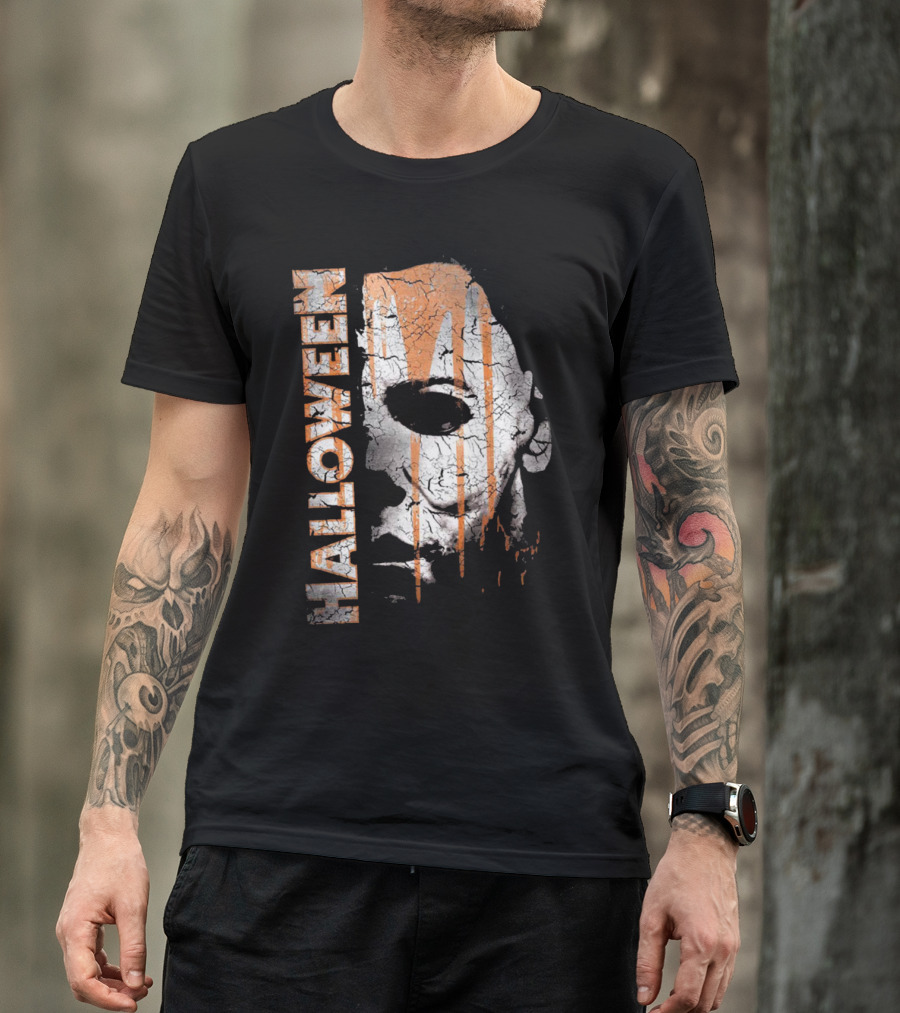 Halloween Michael Myers Mask 1978 Vintage Horror T-Shirt