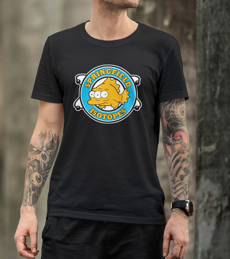 Springfield Isotopes Atomic Three Eyes Fish T-Shirt