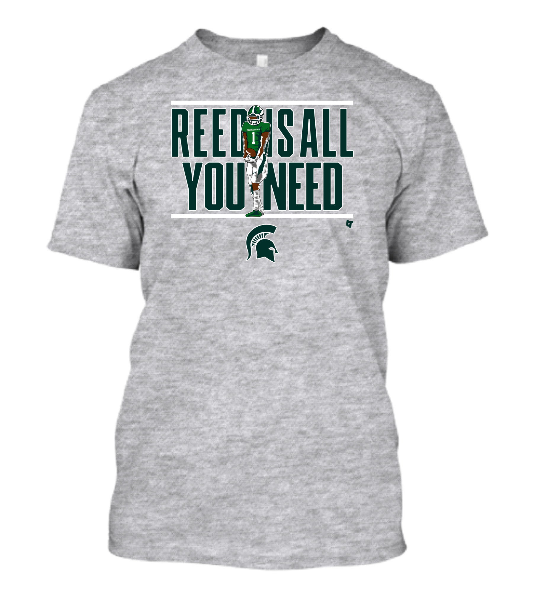 Reed Is All You Need Spartan Football Player T-Shirt
