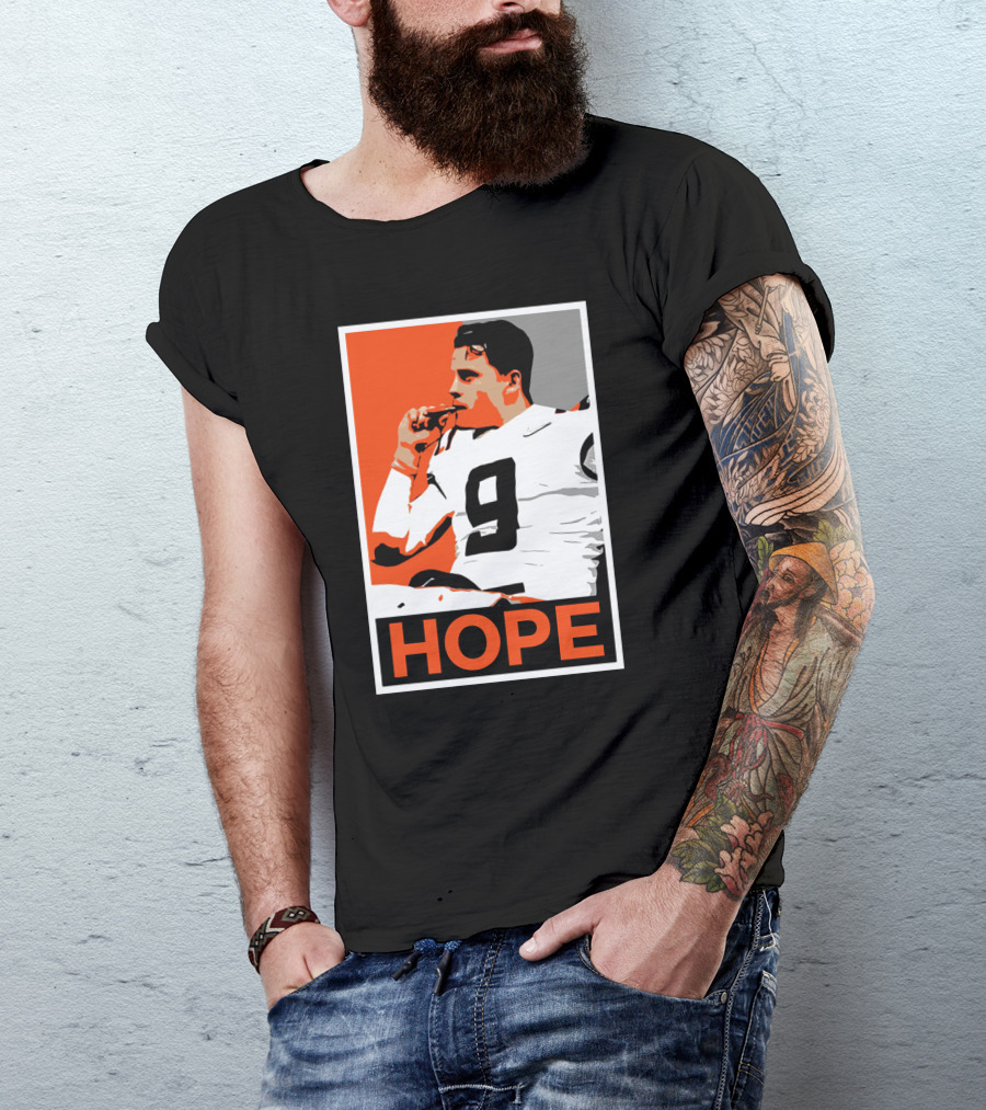 Joe Burrow Cigar Champ Hope T-Shirt