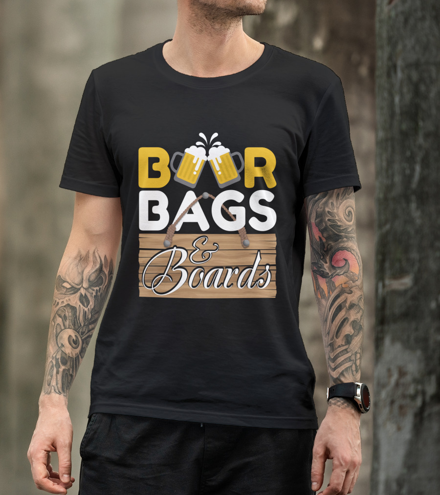 B Beer Bags And Boards T-Shirt