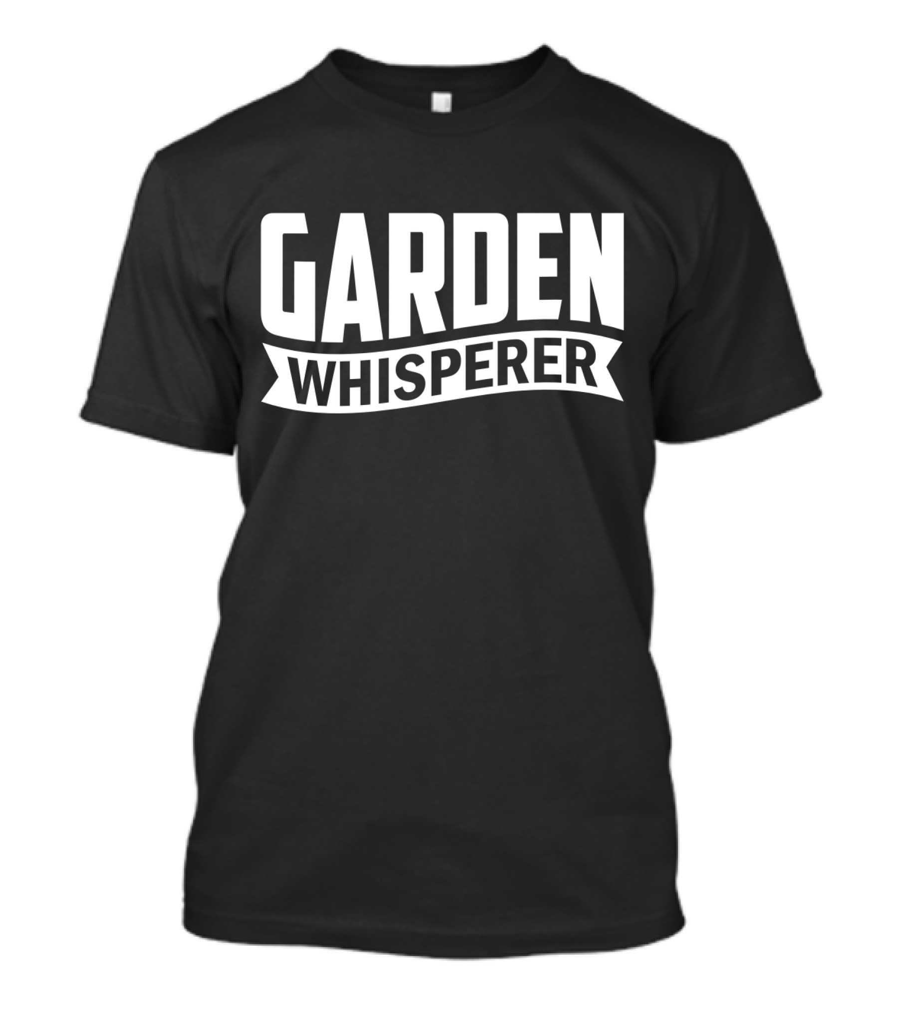 GARDEN WHISPERER Text T-Shirt
