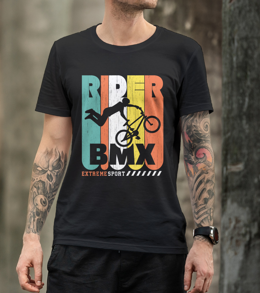 Rider BMX Extreme Sport T-Shirt