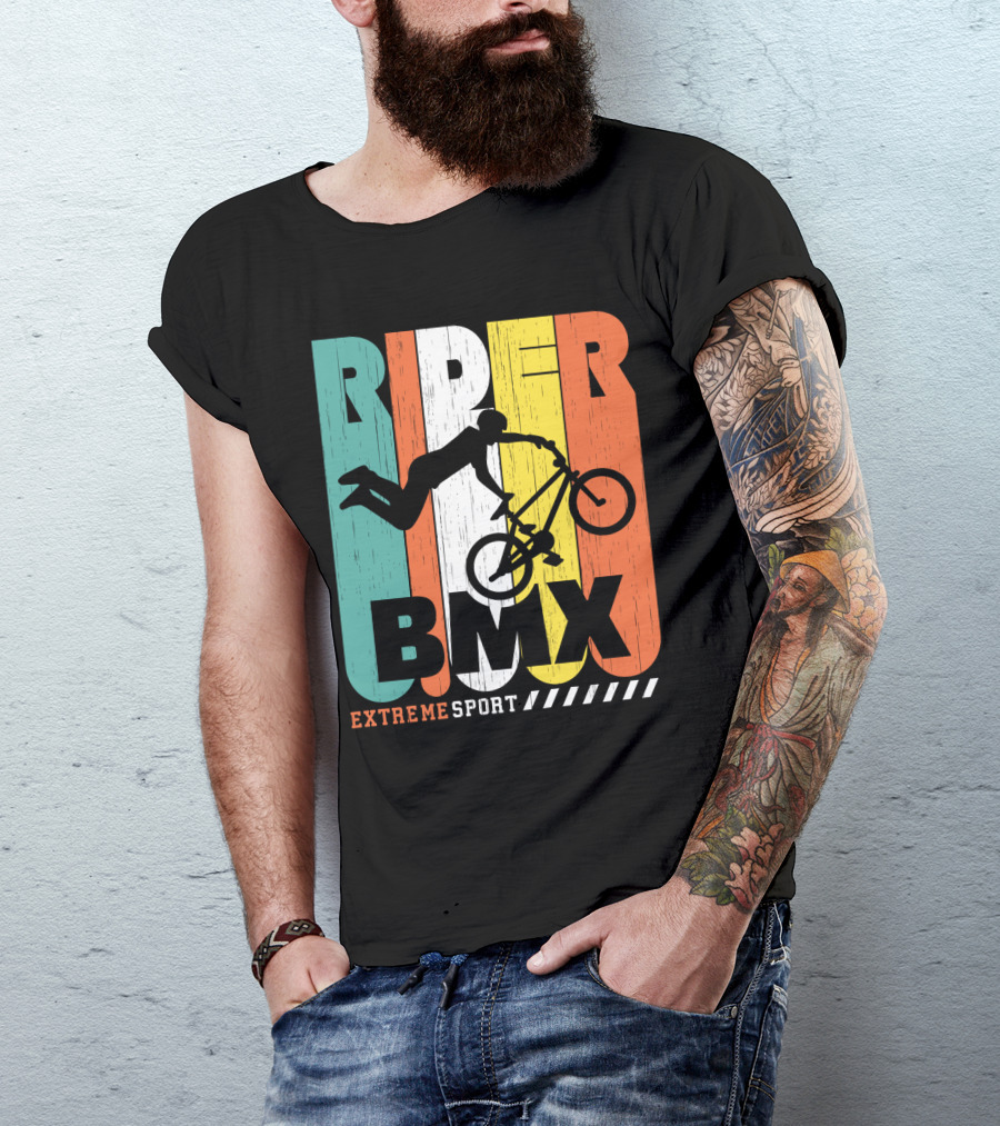 Rider BMX Extreme Sport T-Shirt