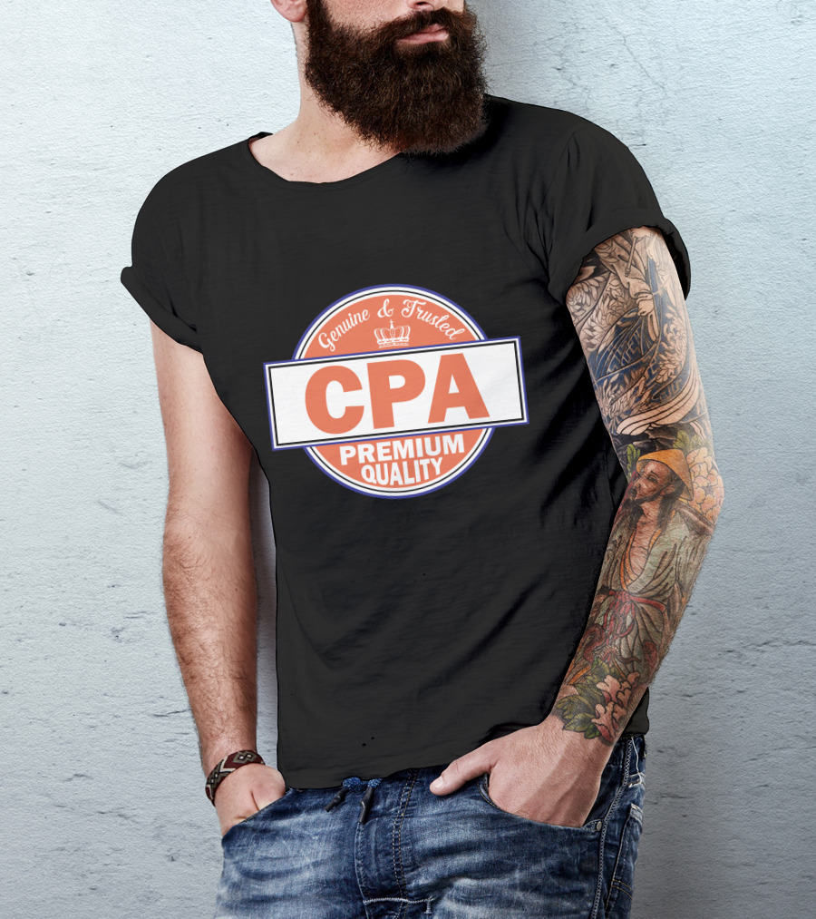 Genuine And Trusted CPA Premium Quality T-Shirt