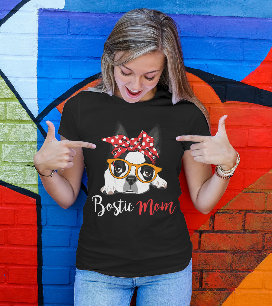 Bostie Mom T-Shirt