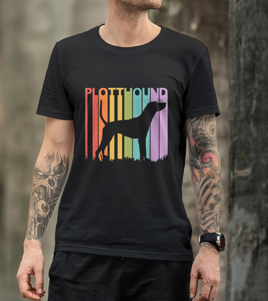 Plott Hound Rainbow T-Shirt