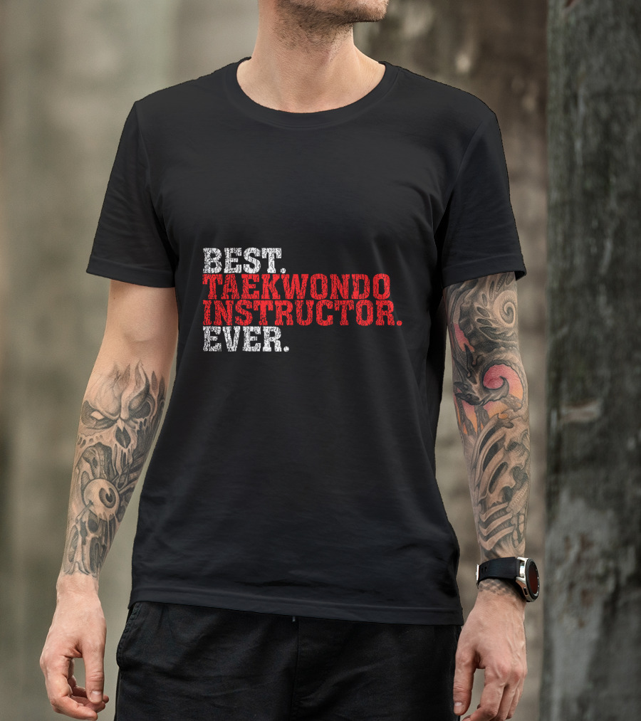 BEST TAEKWONDO INSTRUCTOR EVER T-Shirt