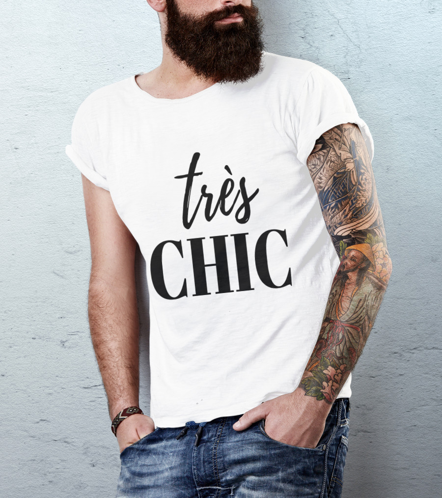 Très Chic French Stylish Cute T-Shirt