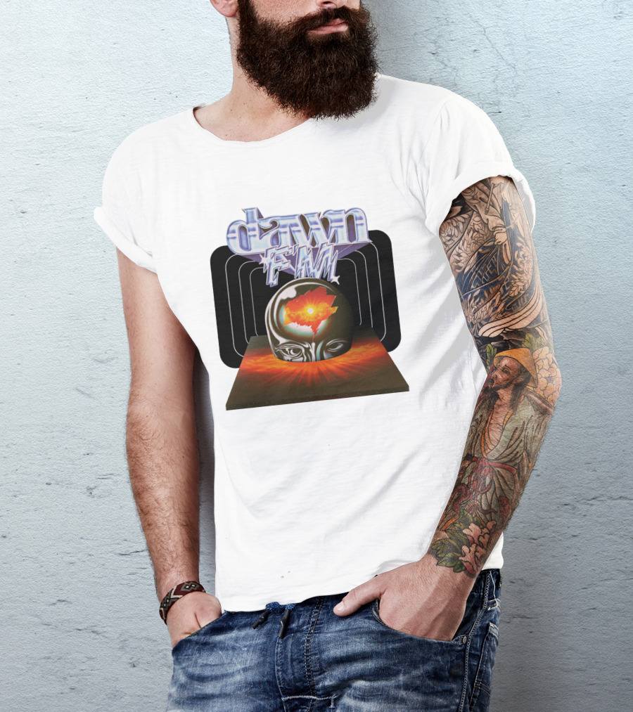 The Weeknd Dawn FM Album Merch Brain T-Shirt