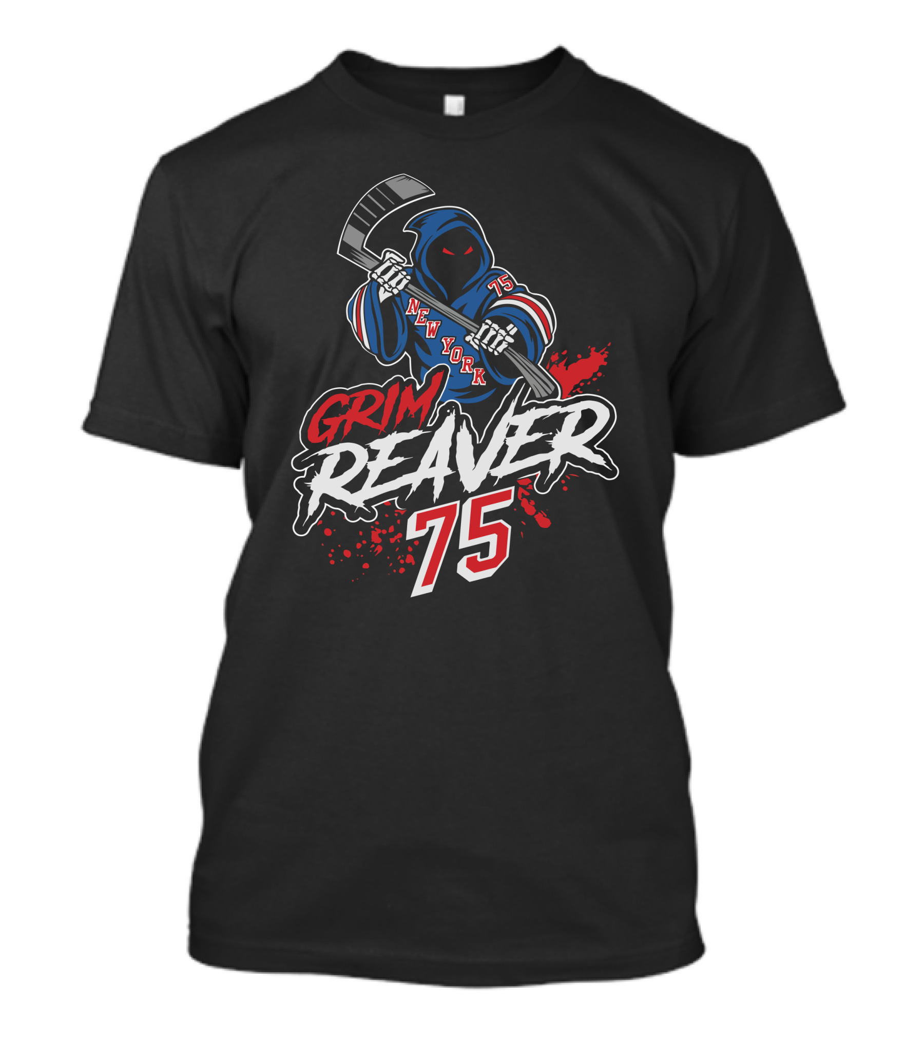 New York Grim Reaver 75 Hockey T-Shirt