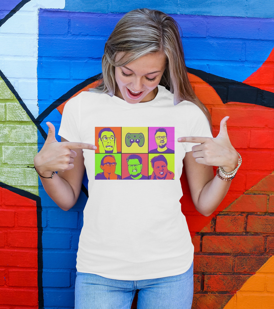 PietSmiet Store Retro Gamer Pop T-Shirt