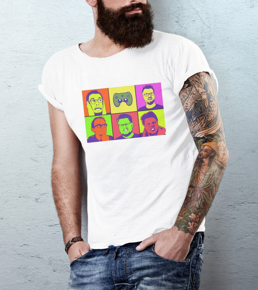PietSmiet Store Retro Gamer Pop T-Shirt