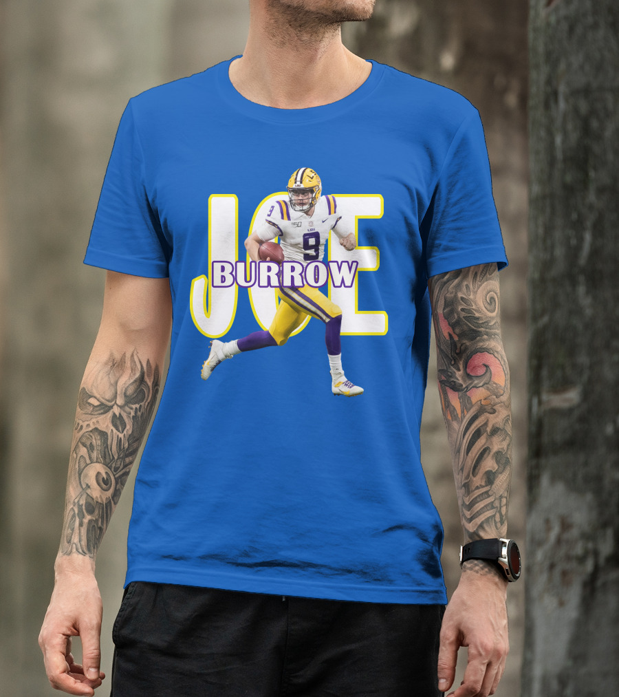 Joe Burrow LSU Football Legends T-Shirt