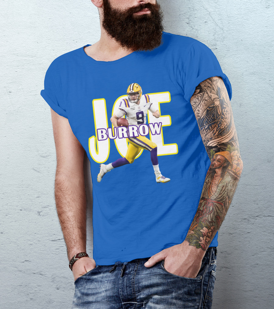 Joe Burrow LSU Football Legends T-Shirt