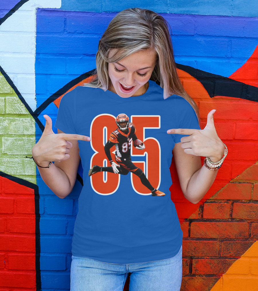 Bengals WR Higgins 85 NFL Football T-Shirt