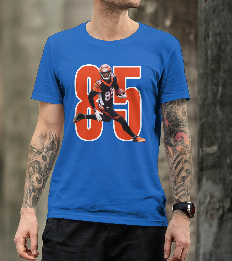 Bengals WR Higgins 85 NFL Football T-Shirt