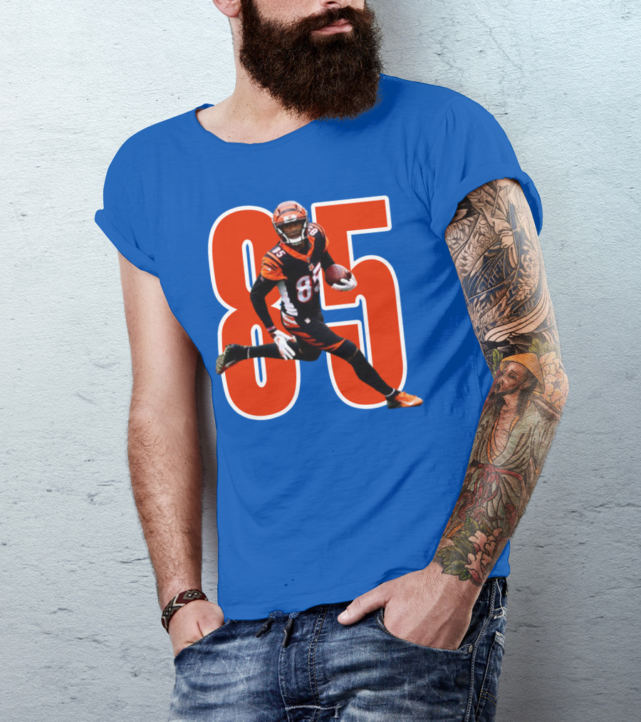 Bengals WR Higgins 85 NFL Football T-Shirt