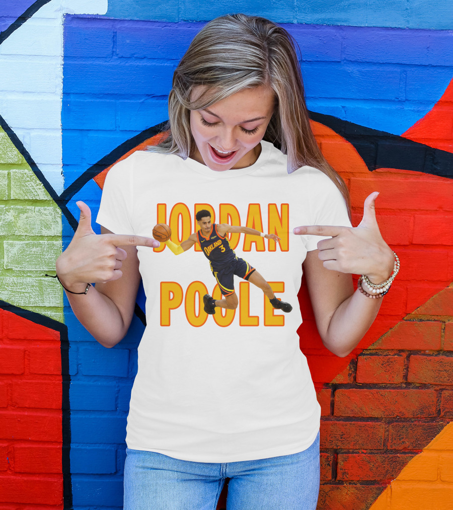 Jordan Poole Oakland Basketball Star Player T-Shirt