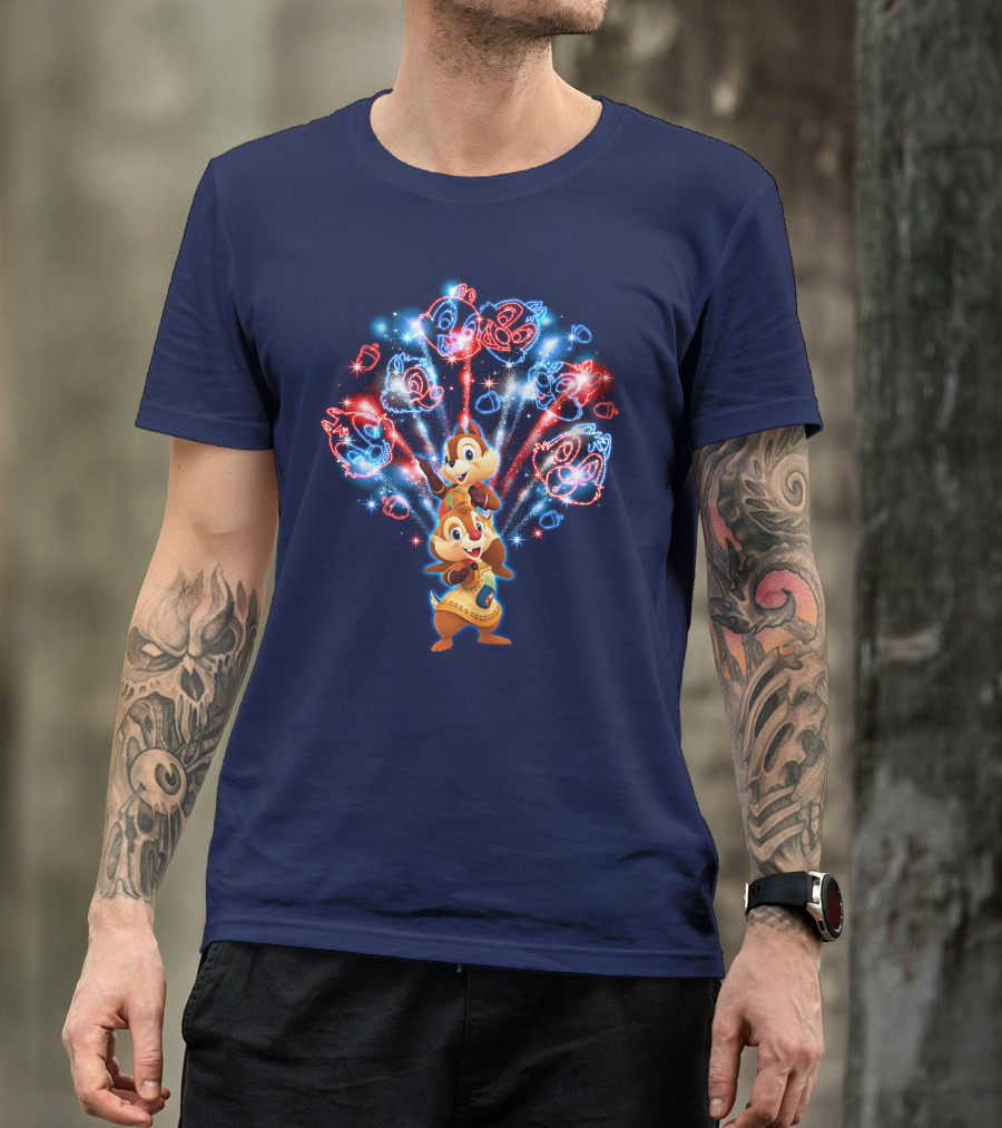 Chip 'n Dale Firework T-Shirt