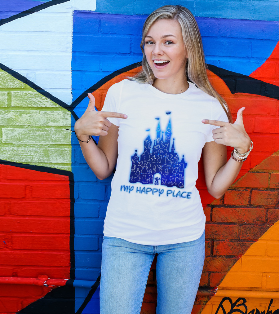My Happy Place Disney Castle T-Shirt