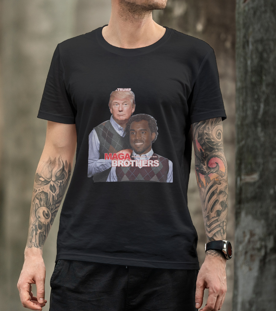 MAGA Brothers Trump Knit T-Shirt
