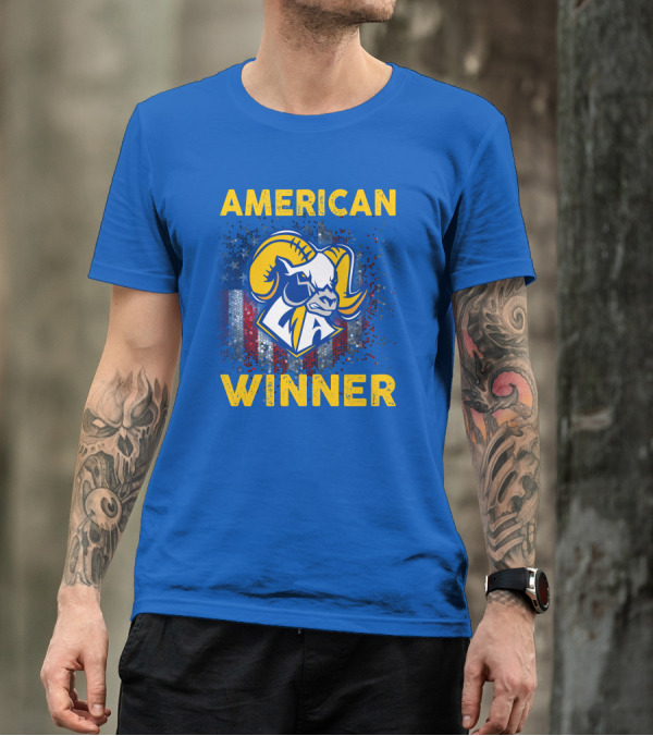 American Winner Los Angeles Rams Special Gift T-Shirt