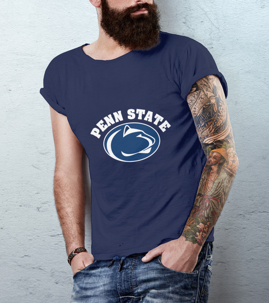 Penn State Nittany Lions Football Ice Hockey T-Shirt
