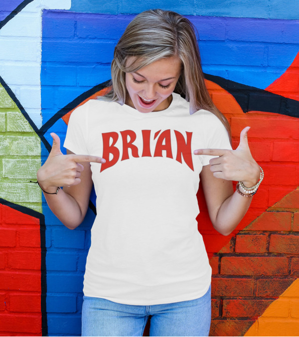 Brian Flash Ringer Retro T-Shirt