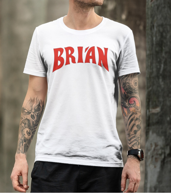 Brian Flash Ringer Retro T-Shirt