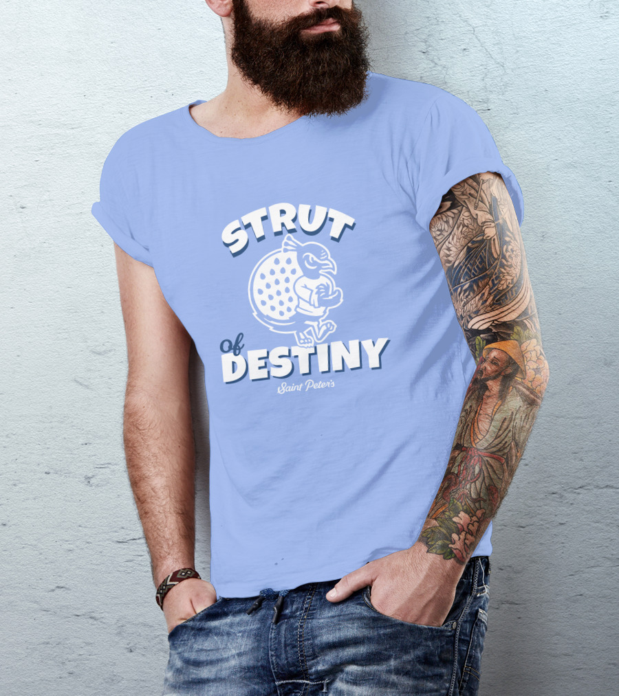 Strut Of Destiny Saint Peter's Peacocks T-Shirt