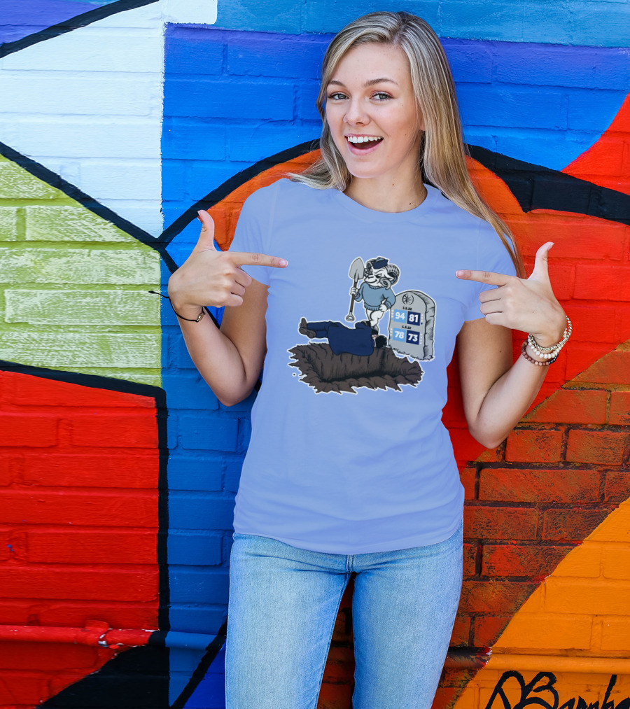 Tar Heel Victory Over Coach K 94 81 78 73 Dates T-Shirt