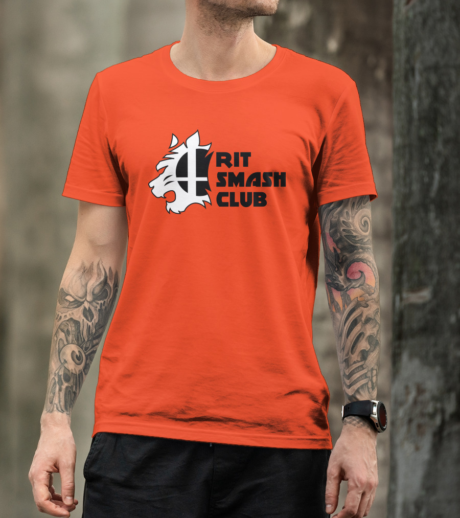 RIT Smash Club Super Smash Bros Tiger T-Shirt