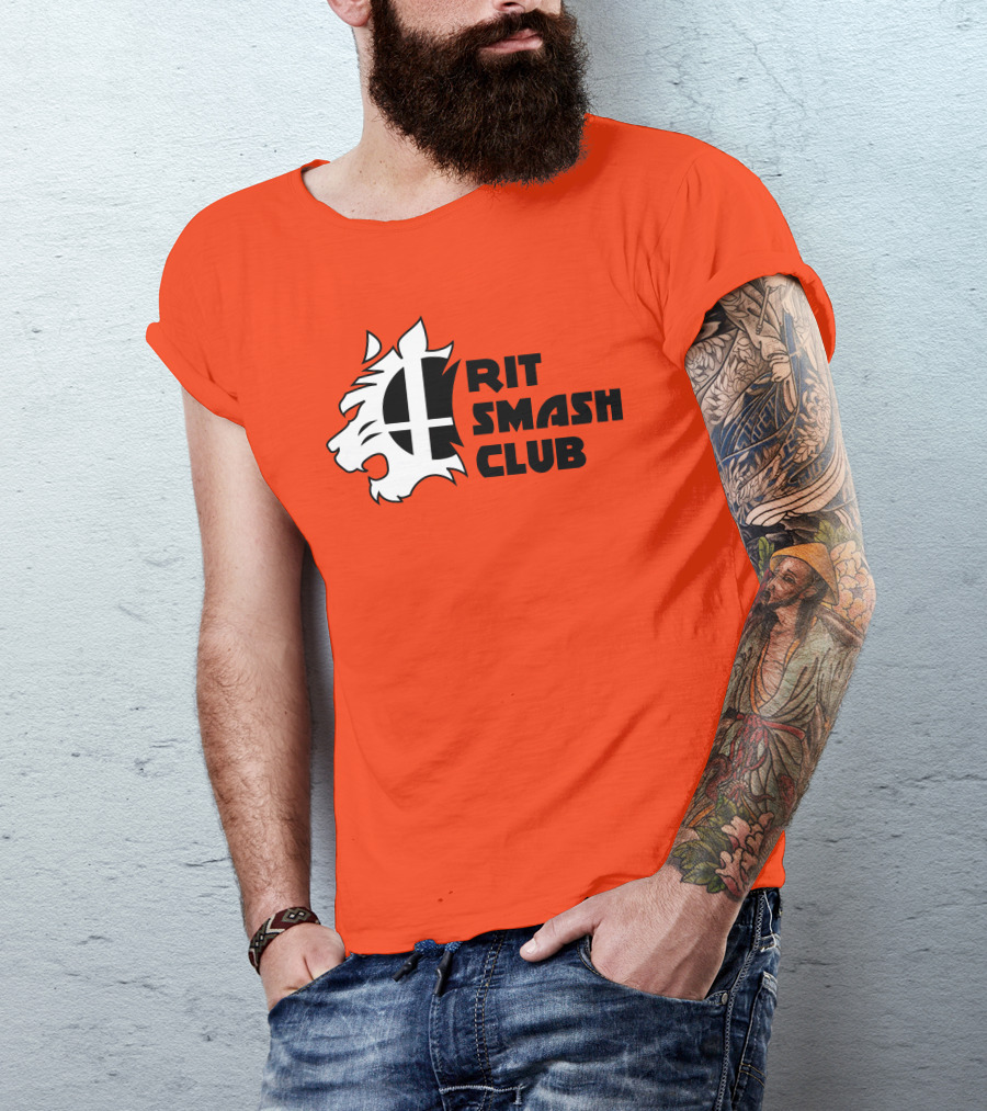 RIT Smash Club Super Smash Bros Tiger T-Shirt