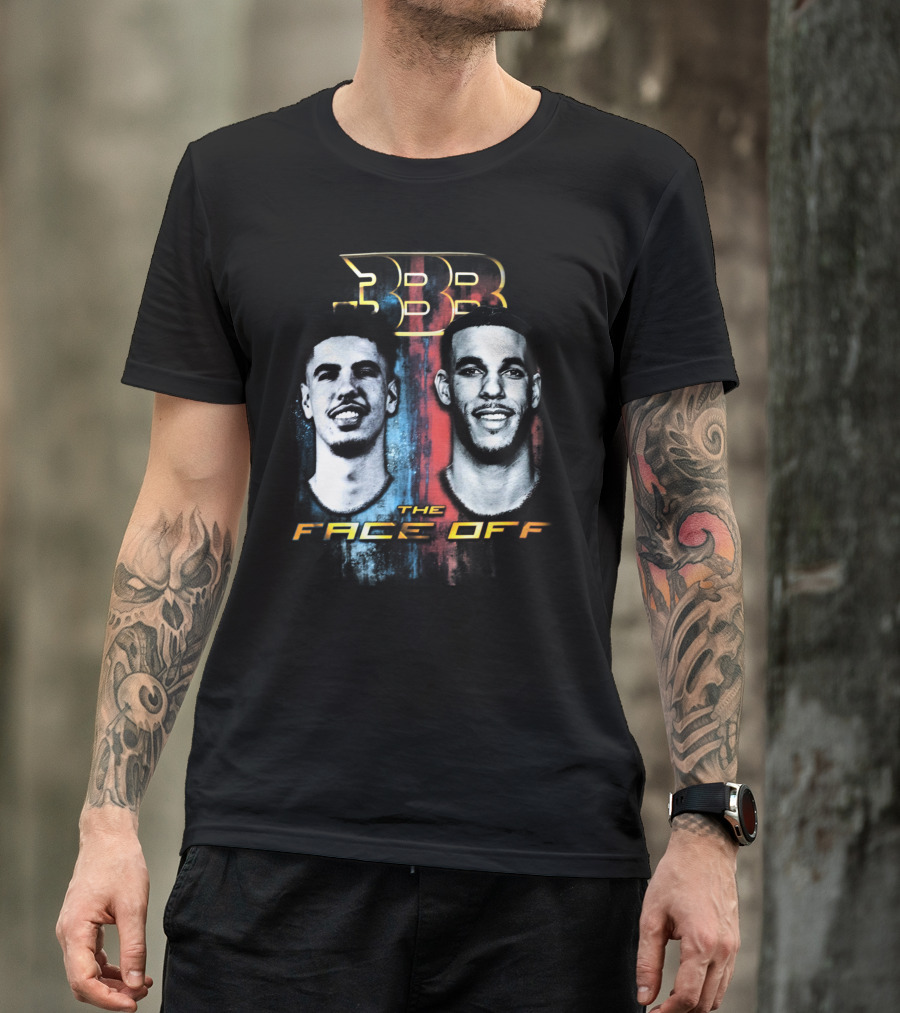 Big Baller Brand BBB Lamelo And Lonzo The Face Off T-Shirt