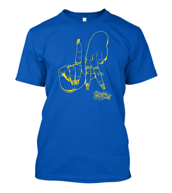 Los Angeles Fingers Esteban Oriol Super Bowl T-Shirt