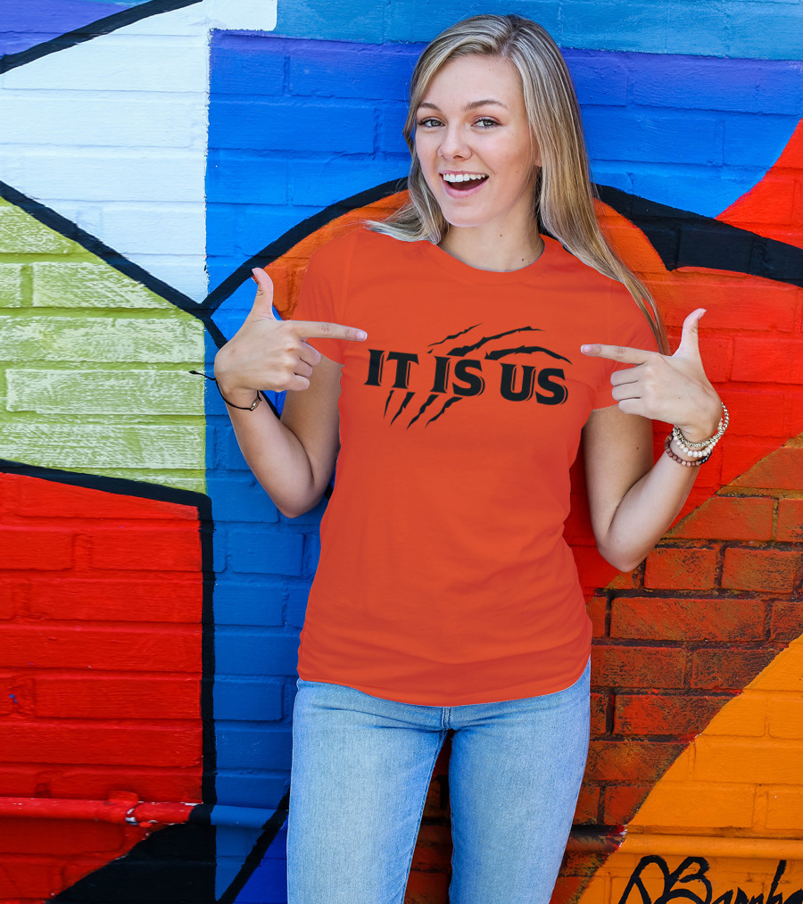 Cincinnati Bengals It Is Us Fan Claw Marks T-Shirt