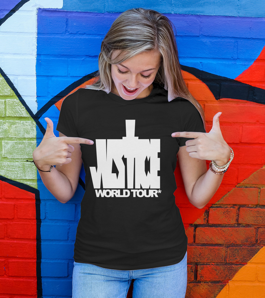 Justin Bieber Justice World Tour T-Shirt
