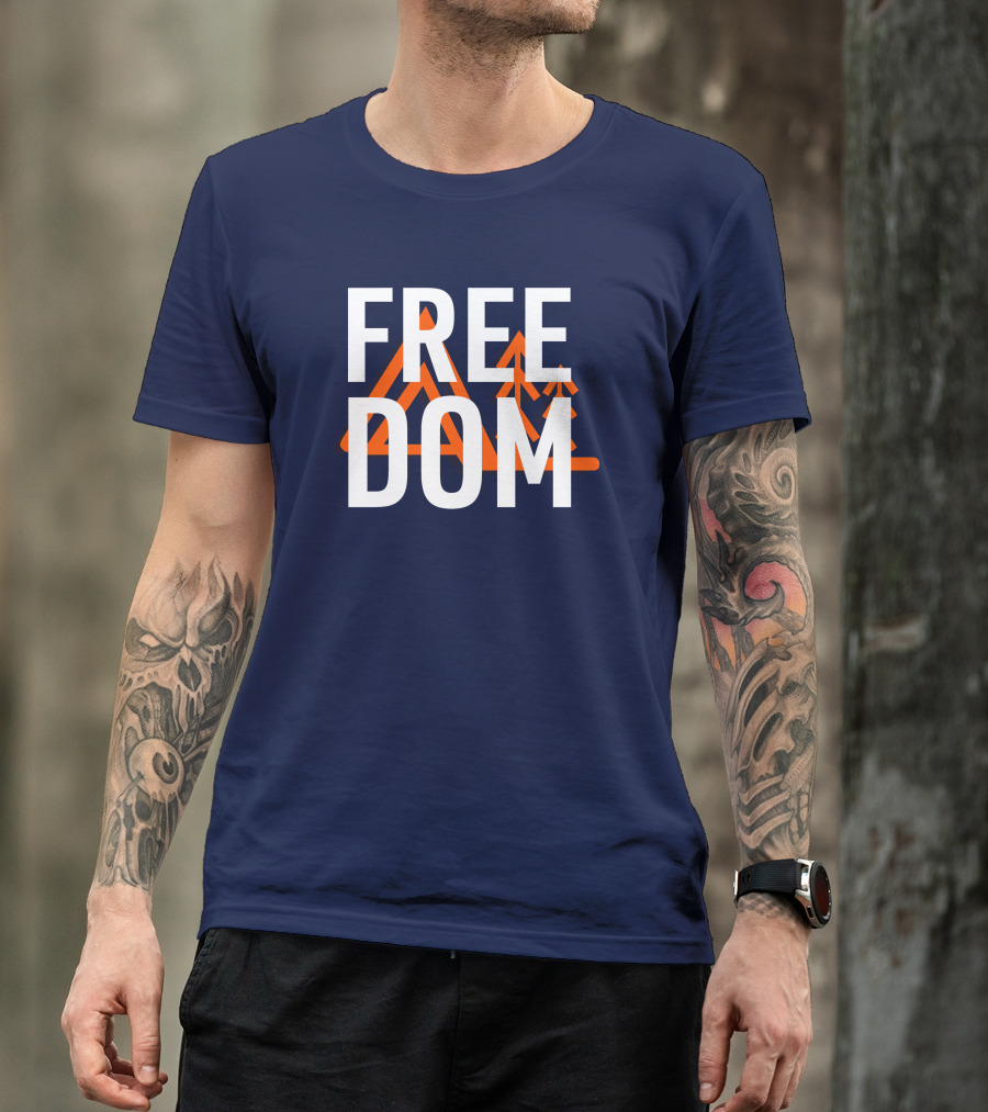 FREE DOM Mountains Adventure T-Shirt