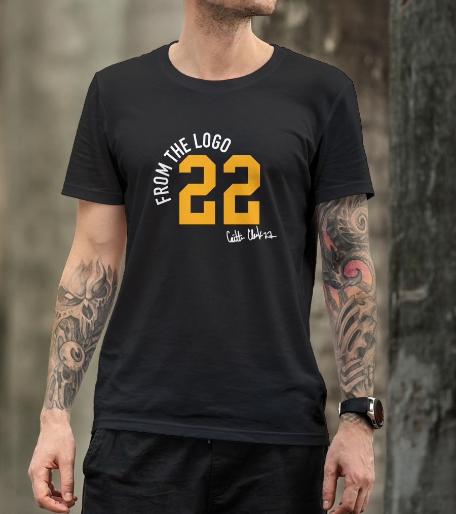 Caitlin Clark 22 From The Logo Signature T-Shirt