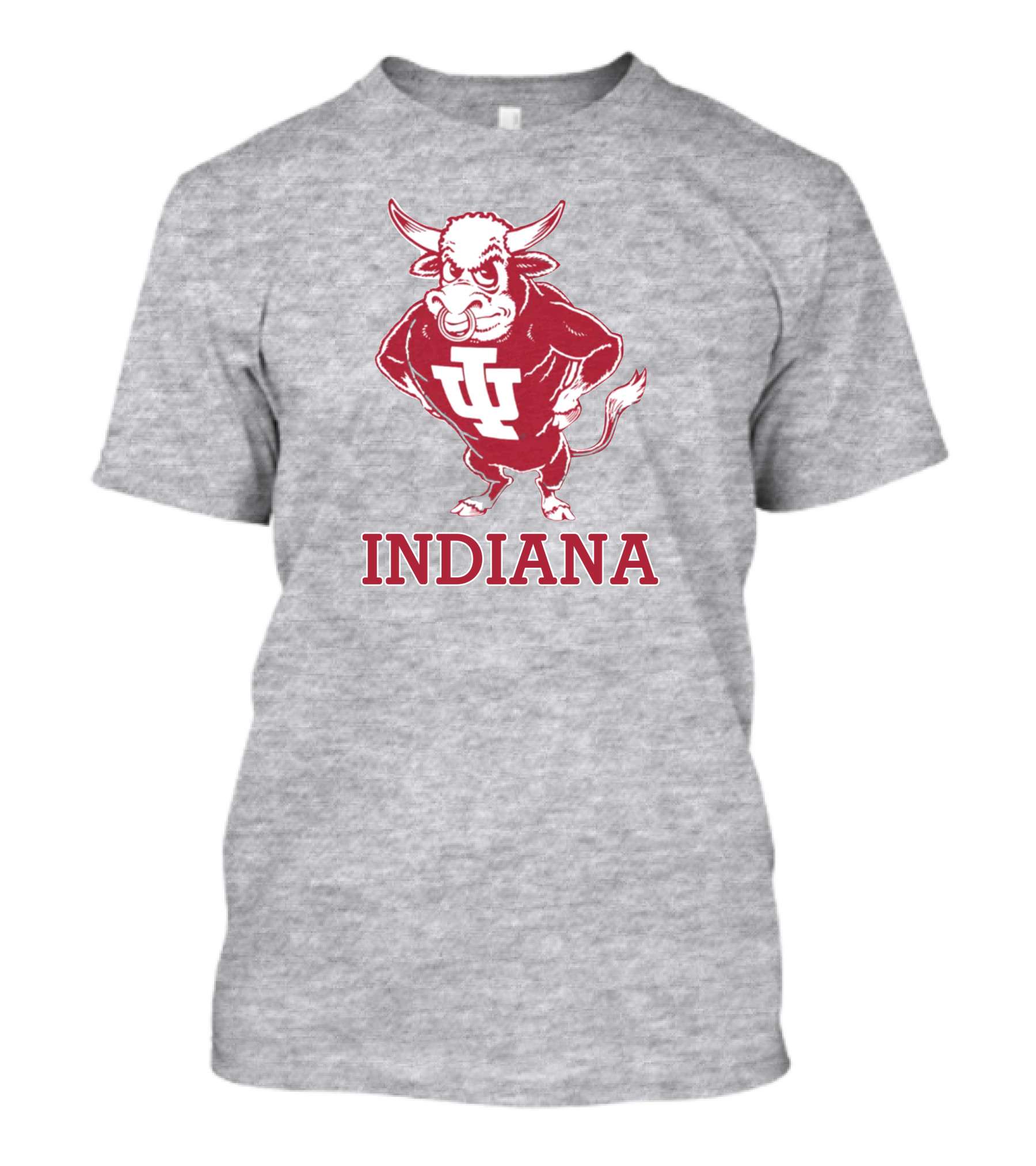 Vintage IU Hoosiers Bison Mascot Indiana T-Shirt
