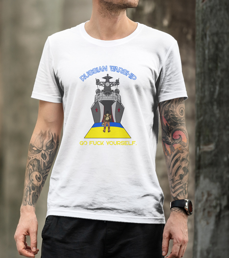 Russian Warship Go F Yourself T-Shirt