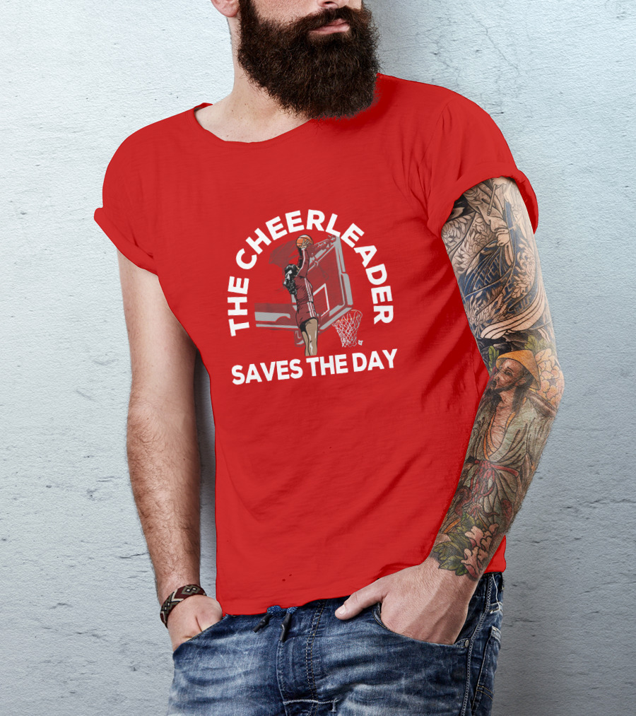 Cassidy Cerny The Cheerleader Saves The Day Basketball Hoop运动鞋 T-Shirt