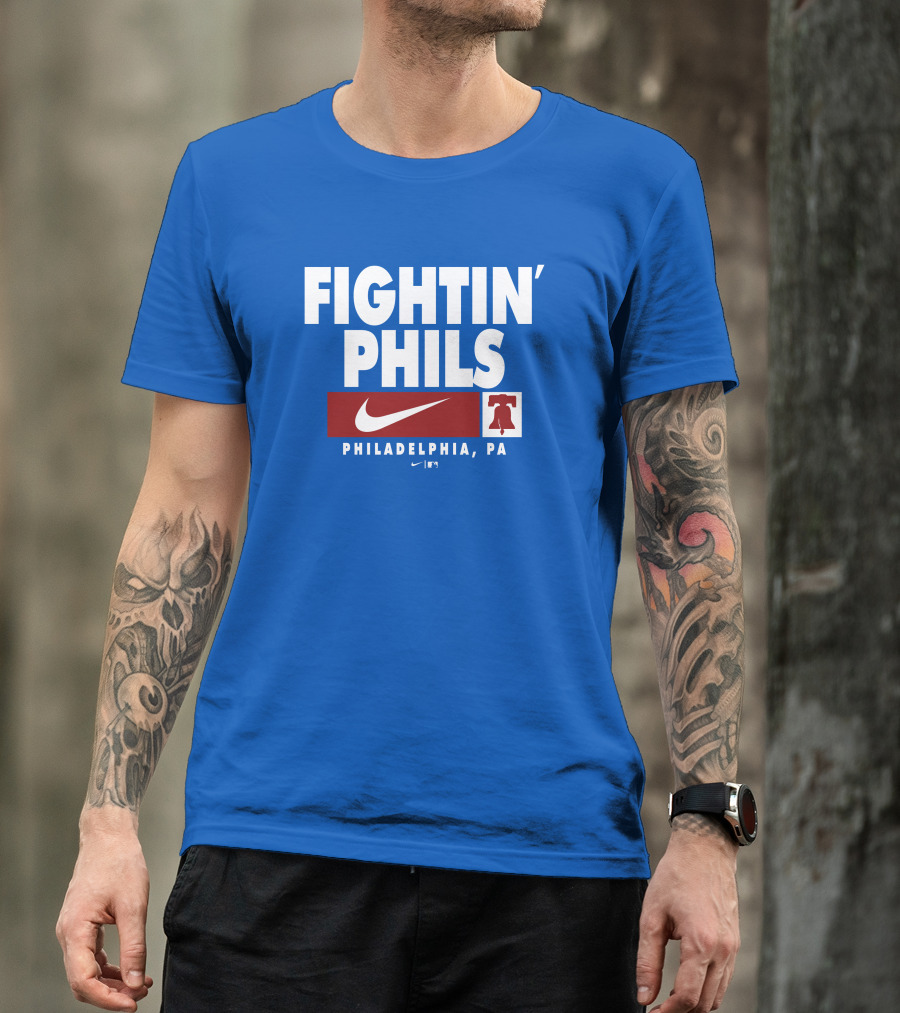FIGHTIN' PHILS PHILADELPHIA PA LIBERTY BELL T-Shirt