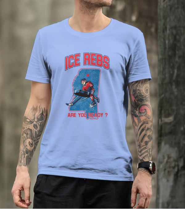 Ole Miss Ice Hockey Ice Rebs Are You Ready? T-Shirt