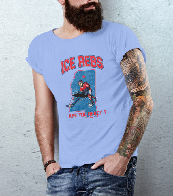 Ole Miss Ice Hockey Ice Rebs Are You Ready? T-Shirt