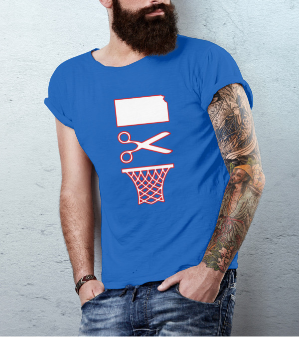 Rock Chalk Blog Kansas Jayhawks Net Cutting Victory T-Shirt