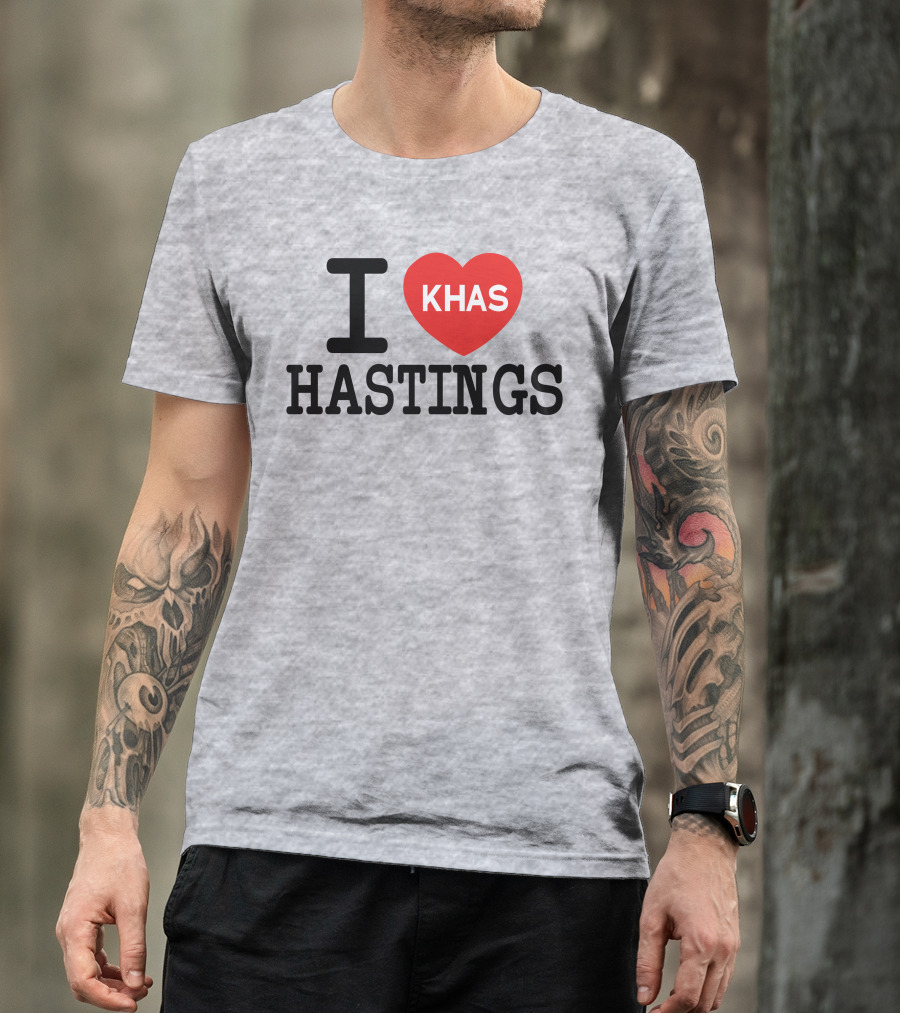 I Love Khas Hastings T-Shirt
