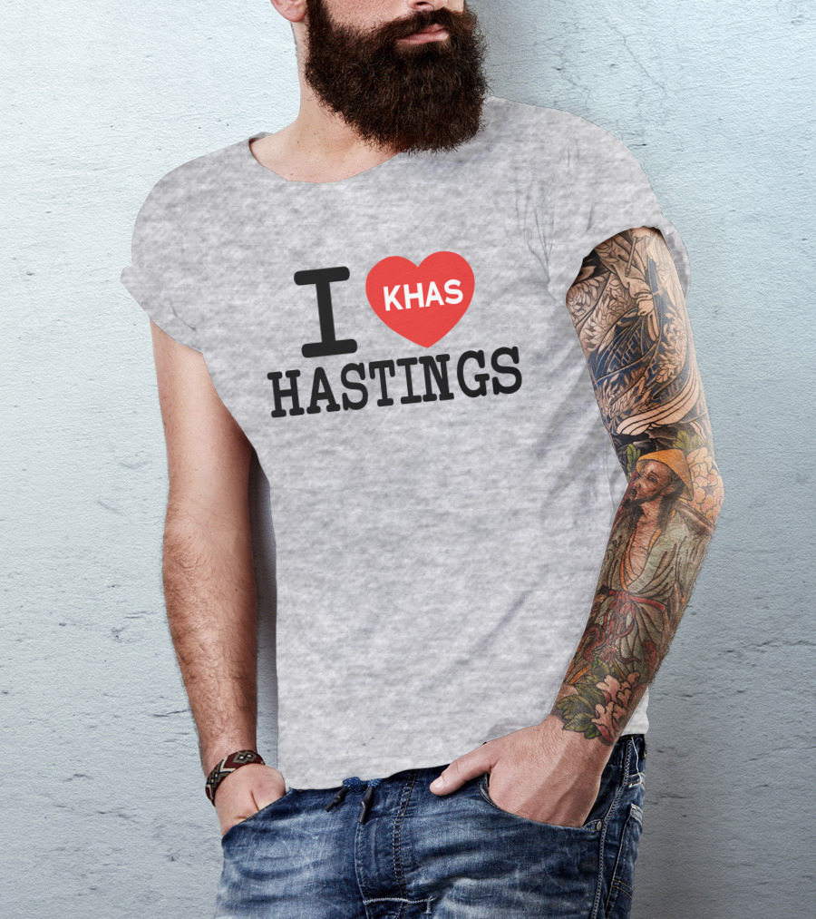 I Love Khas Hastings T-Shirt